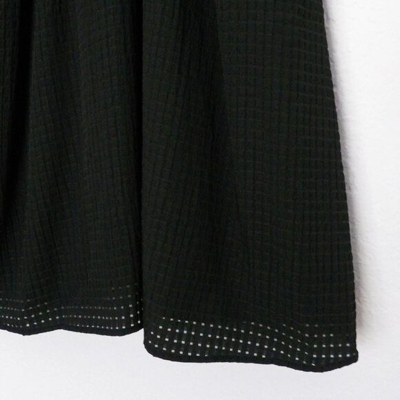 NEW Old Navy Flutter-Sleeve Mini Swing Dress Black Jack Textured Seersucker 3X - Picture 14 of 15